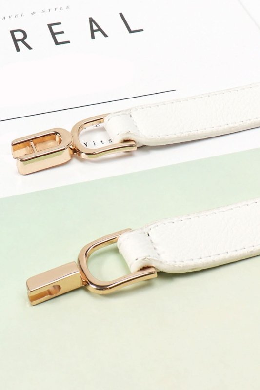 Alloy Buckle Elastic Belt - ShalayeFashion