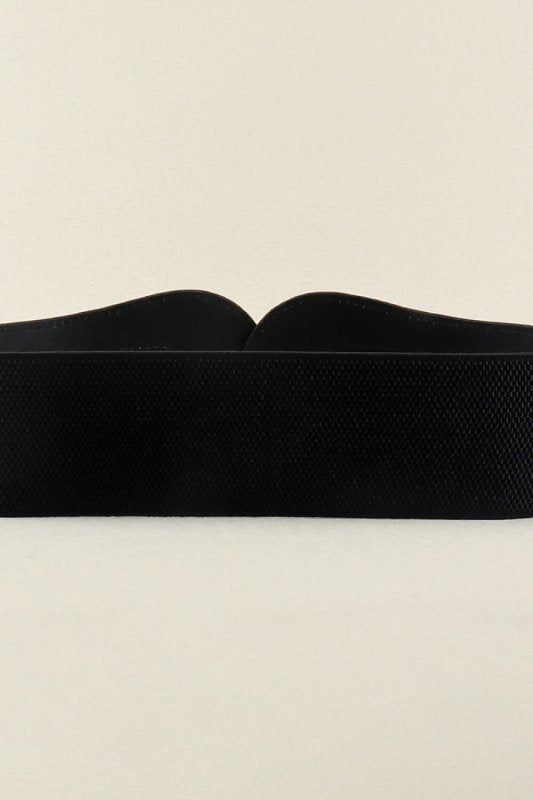 Alloy Buckle Elastic Belt - ShalayeFashion