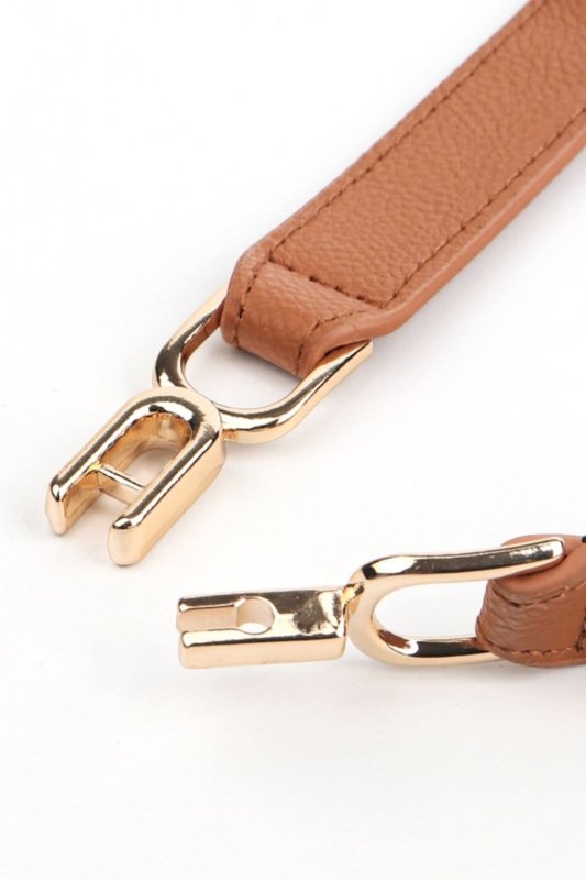 Alloy Buckle Elastic Belt - ShalayeFashion