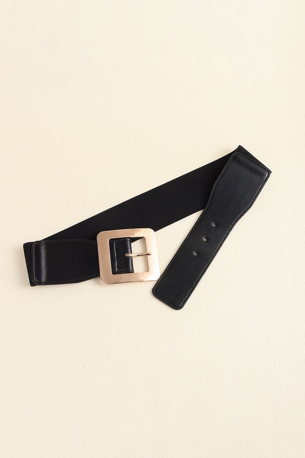 Alloy Buckle PU Leather Belt - ShalayeFashion