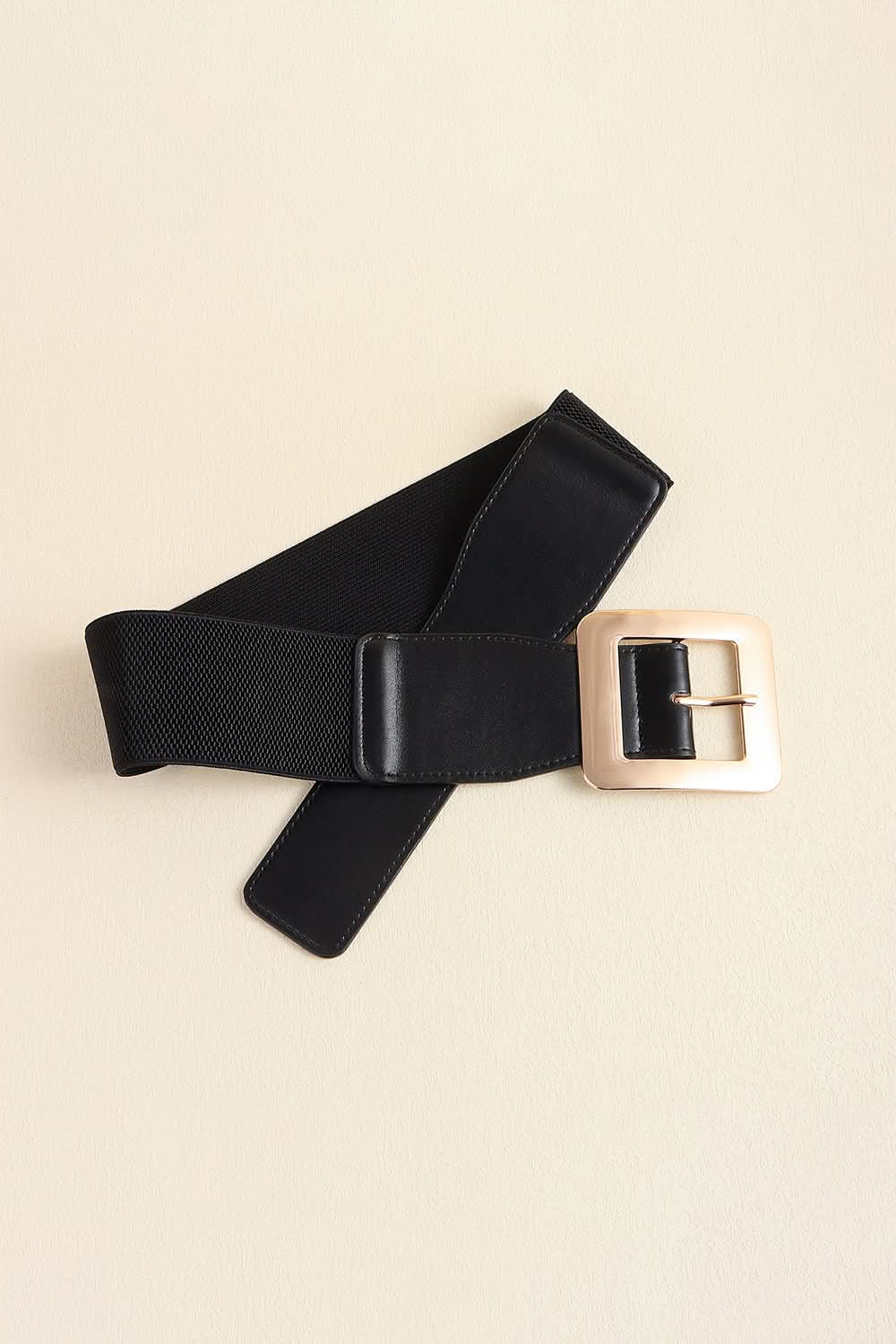 Alloy Buckle PU Leather Belt - ShalayeFashion
