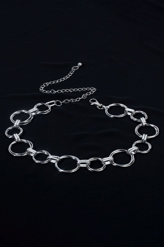 Alloy Chain Circle Shape Belt - ShalayeFashion