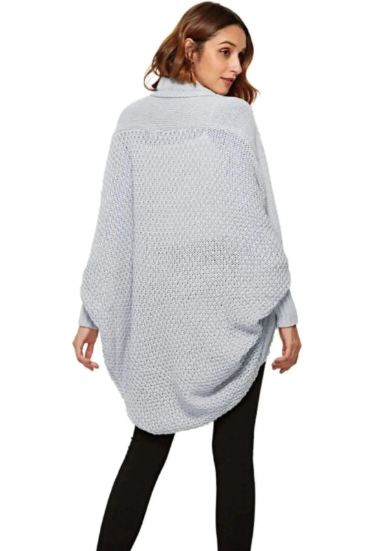 Angel Wings Open Front Batwing Sleeve Cardigan - ShalayeFashion