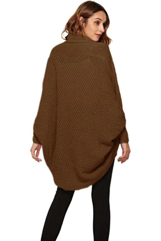 Angel Wings Open Front Batwing Sleeve Cardigan - ShalayeFashion