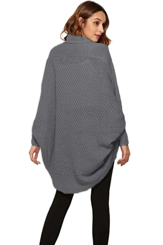 Angel Wings Open Front Batwing Sleeve Cardigan - ShalayeFashion
