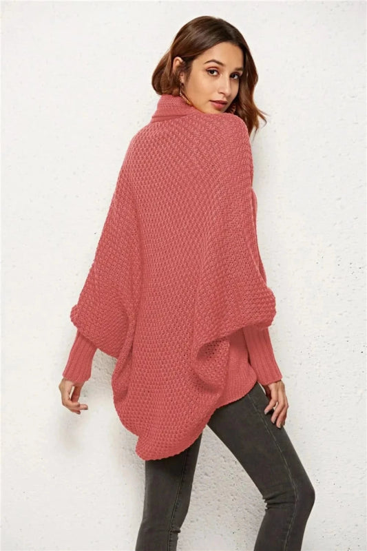 Angel Wings Open Front Batwing Sleeve Cardigan - ShalayeFashion