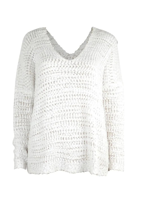 Angel Wings Single Shoulder Long Sleeve Sweater - ShalayeFashion
