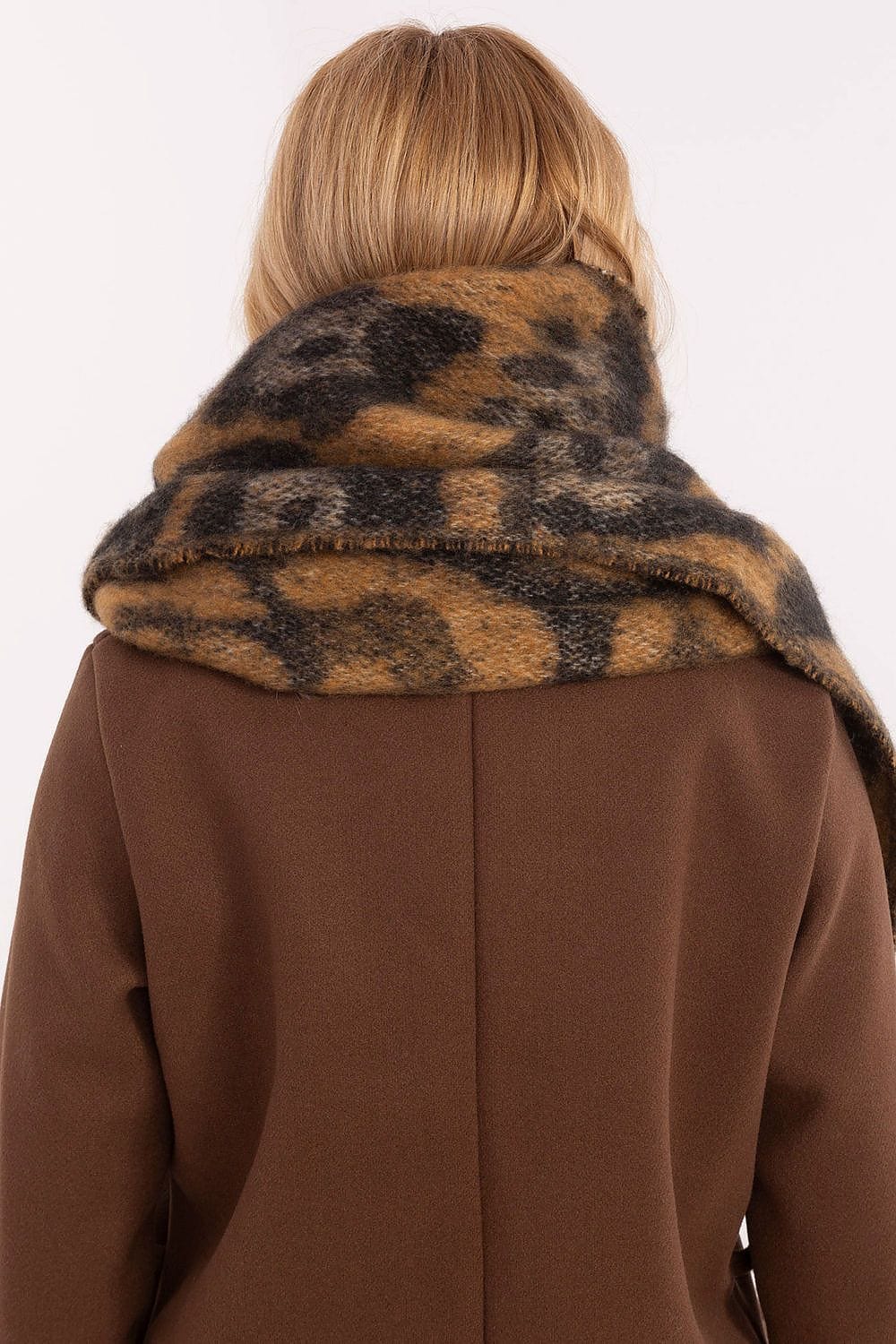 Animal Print Scarf Women 214cm - ShalayeFashion