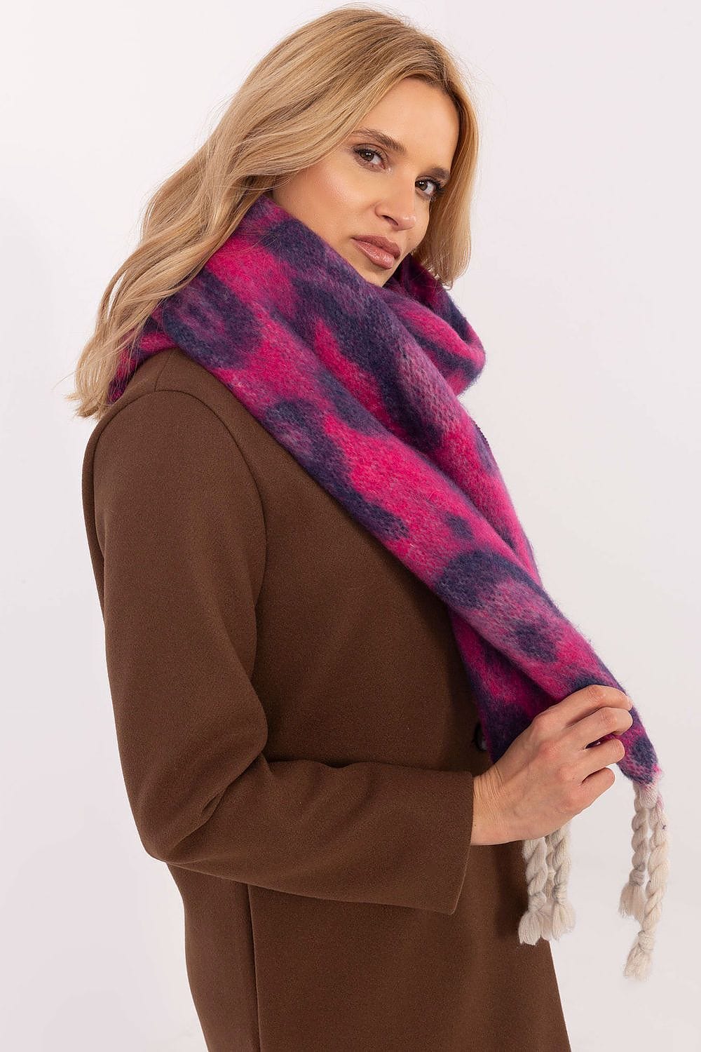 Animal Print Scarf Women 214cm - ShalayeFashion