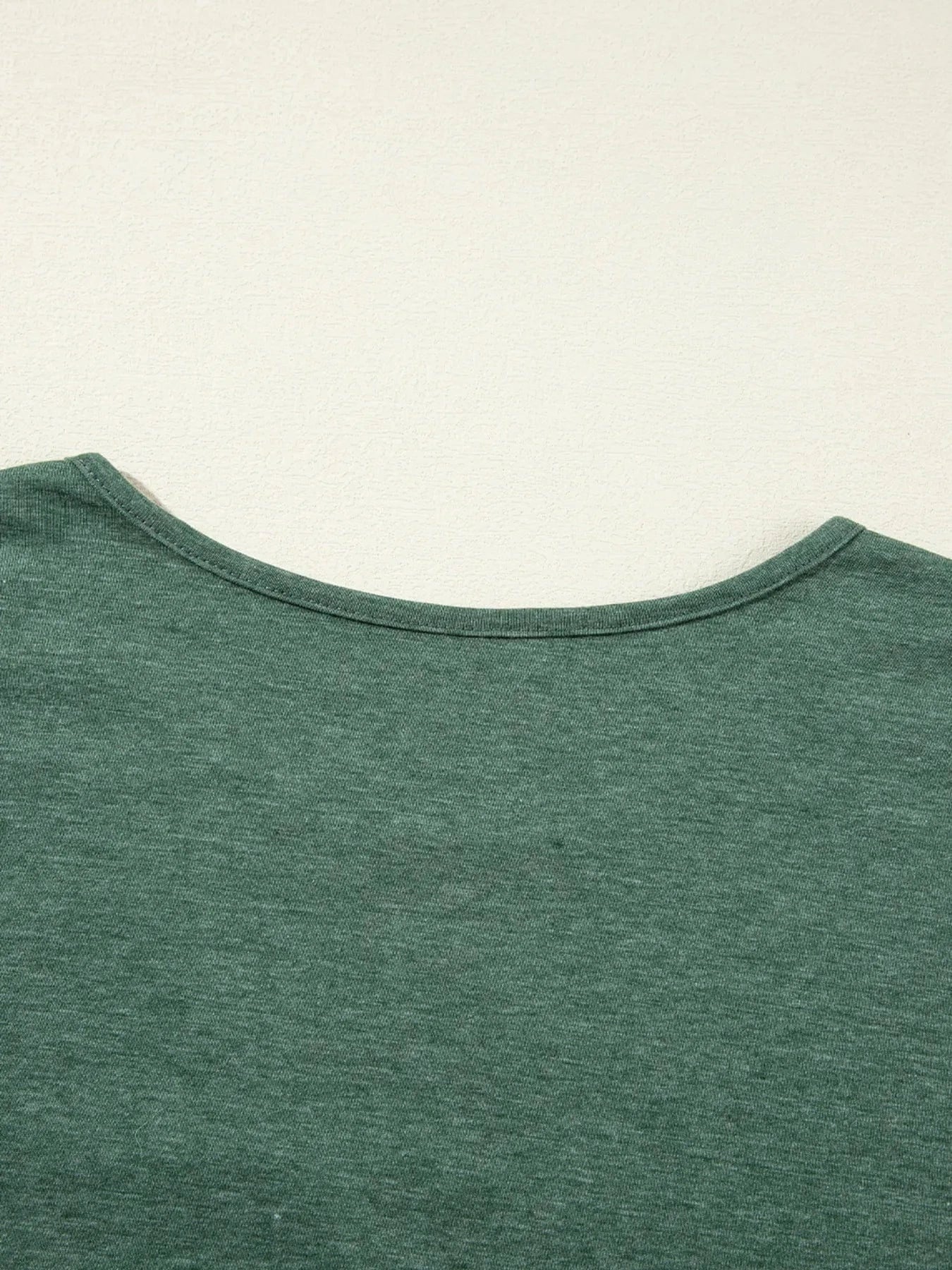 Asymmetric Seam Detail Long Sleeve Top - ShalayeFashion