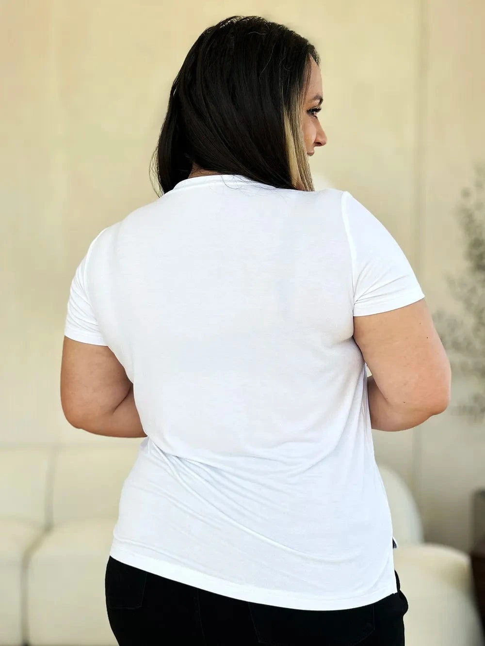 Basic Bae Full Size Round Neck Short Sleeve T-Shirt - ShalayeFashion
