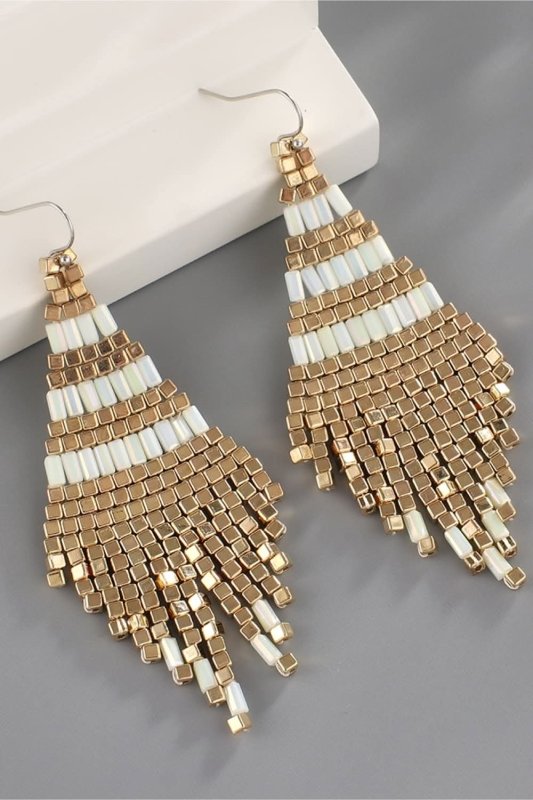 Beaded Dangle Earrings - ShalayeFashion