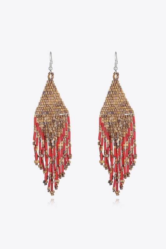 Beaded Dangle Earrings - ShalayeFashion