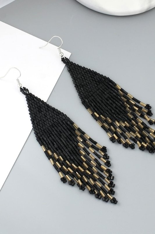 Beaded Dangle Earrings - ShalayeFashion