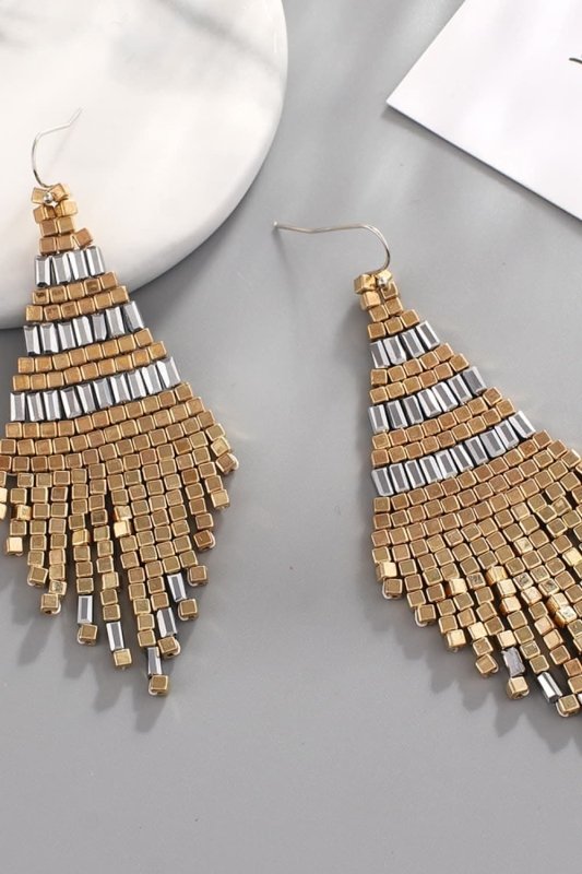 Beaded Dangle Earrings - ShalayeFashion