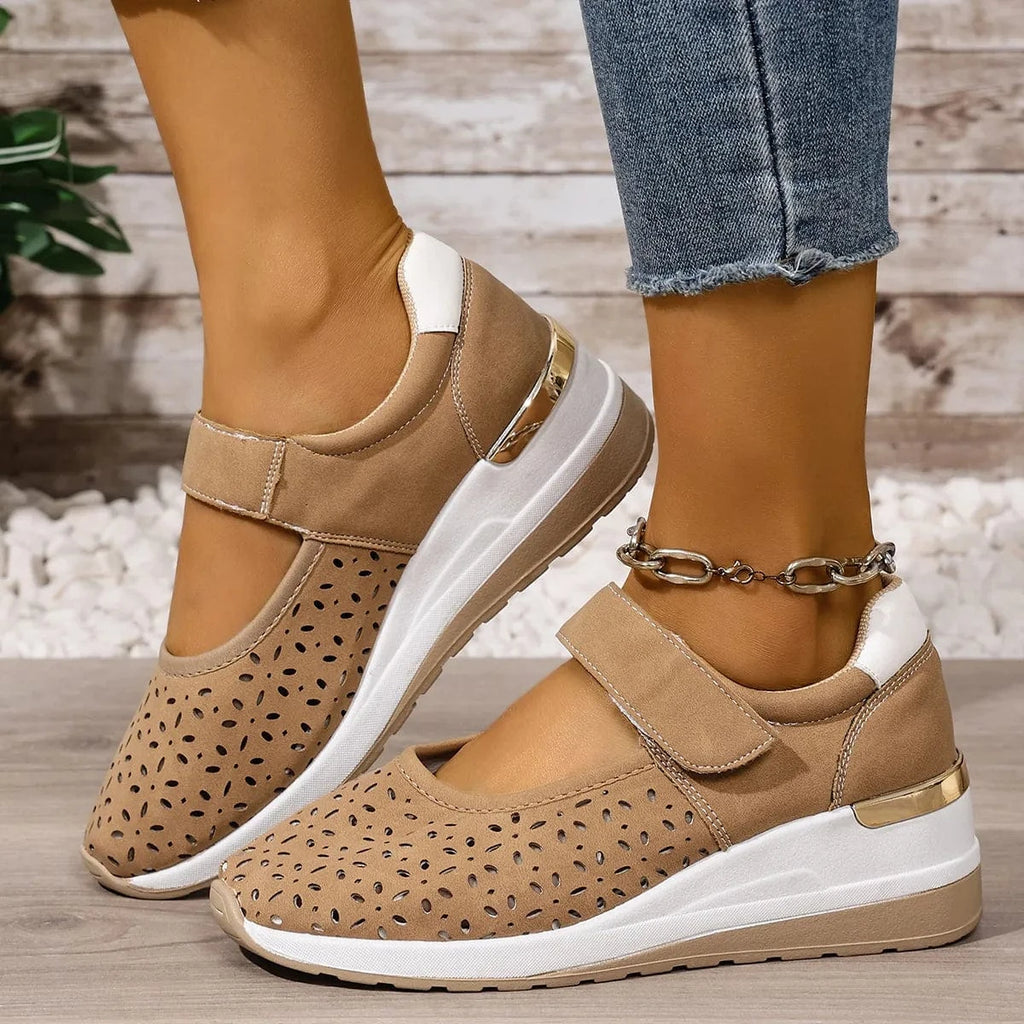 Breathable Wedge Sandals - ShalayeFashion
