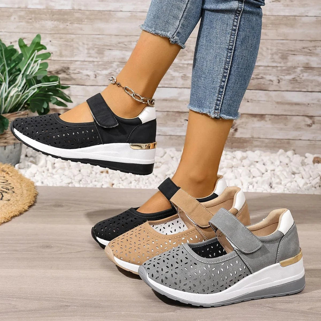 Breathable Wedge Sandals - ShalayeFashion