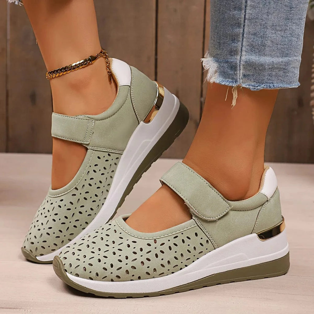 Breathable Wedge Sandals - ShalayeFashion
