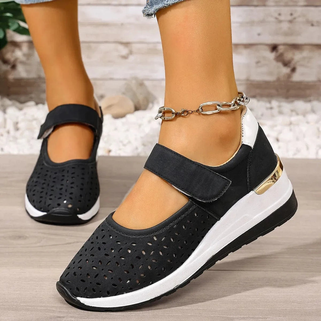 Breathable Wedge Sandals - ShalayeFashion