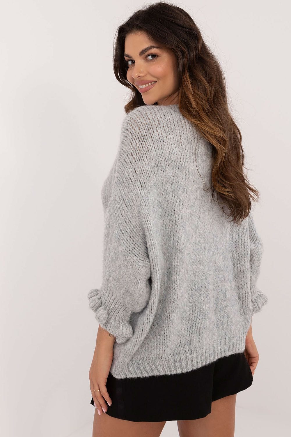 Casual Cardigan Tie Binding Three Quarter - ShalayeFashion