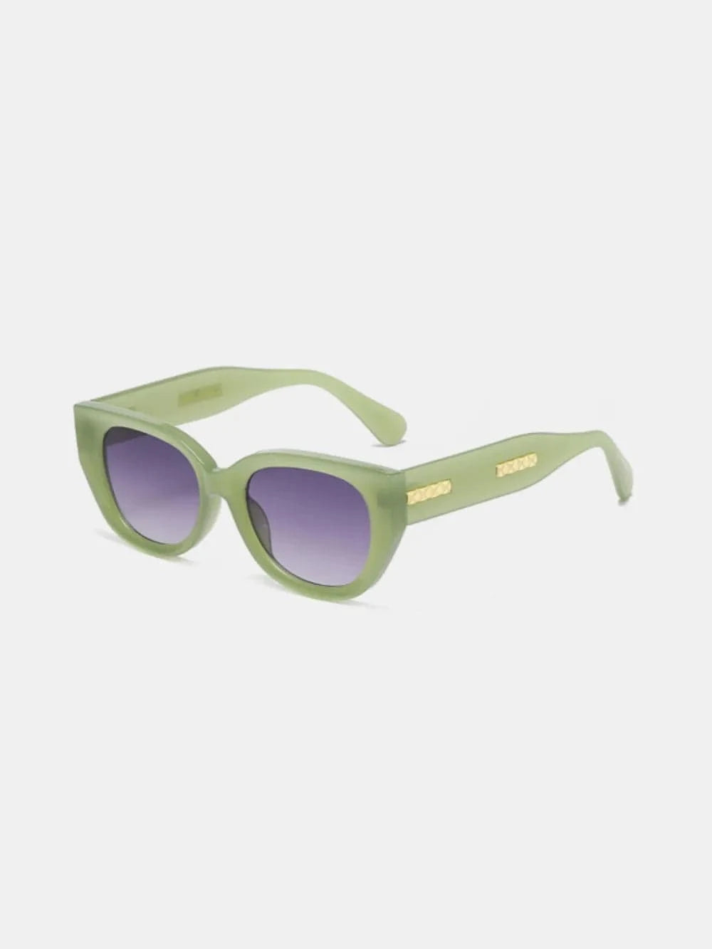 Cat Eye Polycarbonate Frame Sunglasses - ShalayeFashion