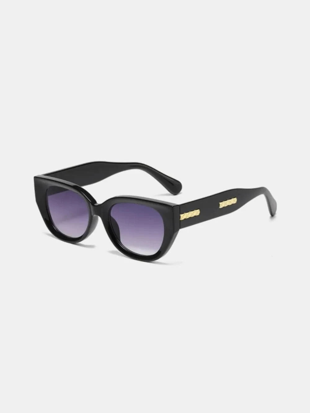 Cat Eye Polycarbonate Frame Sunglasses - ShalayeFashion
