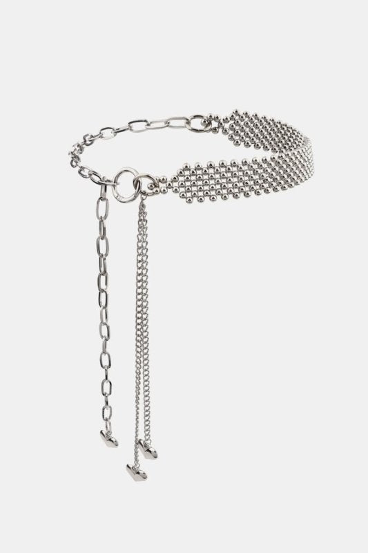 CCB Bead Heart Charm Belt - ShalayeFashion