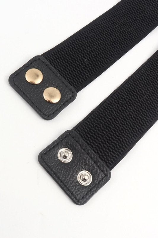 Chain Detail Elastic Belt - ShalayeFashion
