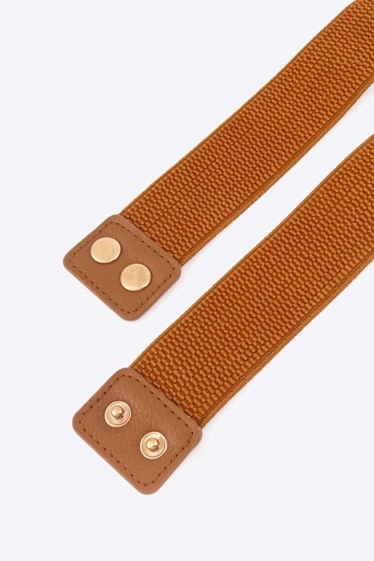 Chain Detail Elastic Belt - ShalayeFashion