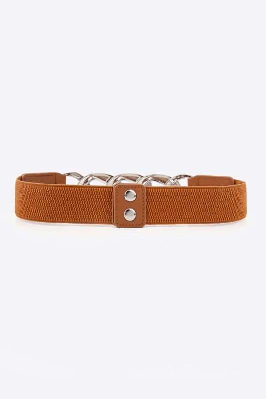 Chain Detail Elastic Belt - ShalayeFashion