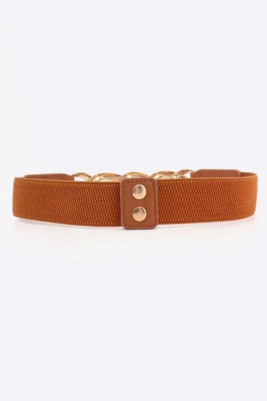 Chain Detail Elastic Belt - ShalayeFashion