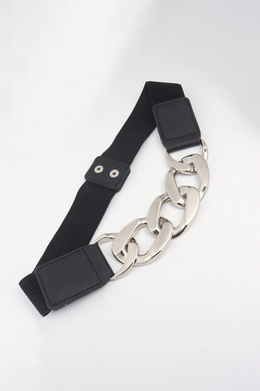 Chain Detail Elastic Belt - ShalayeFashion