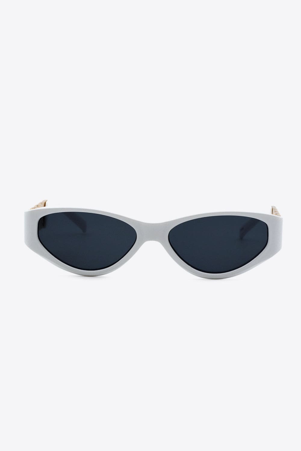 Chain Detail Temple Cat Eye Sunglasses - ShalayeFashion