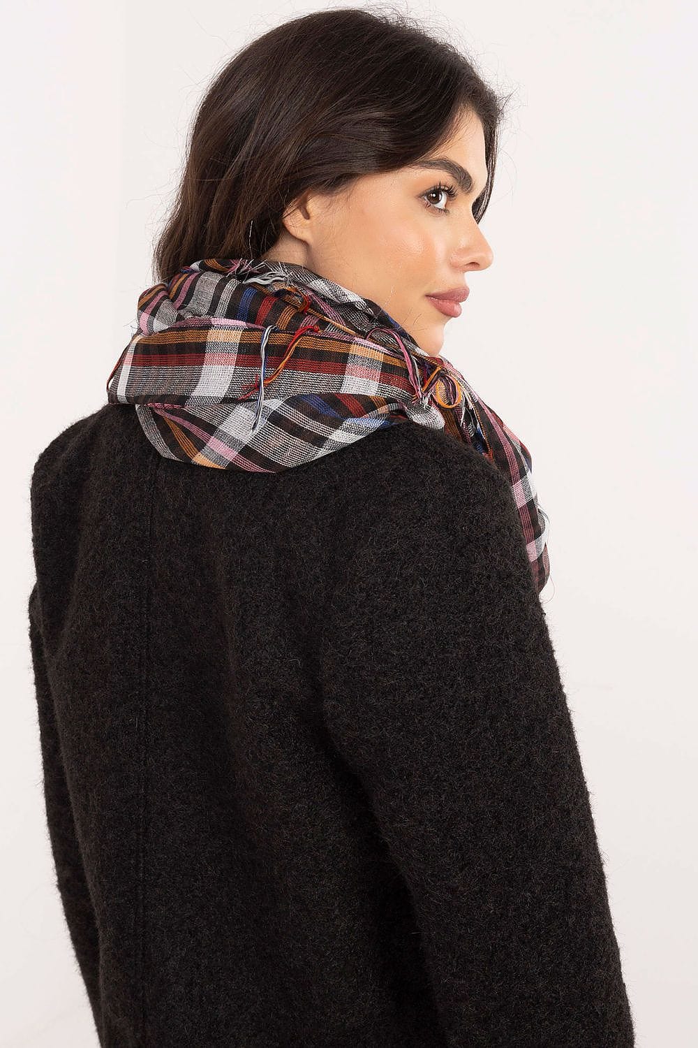 Checked Arab Scarf Neckerchief Women - ShalayeFashion