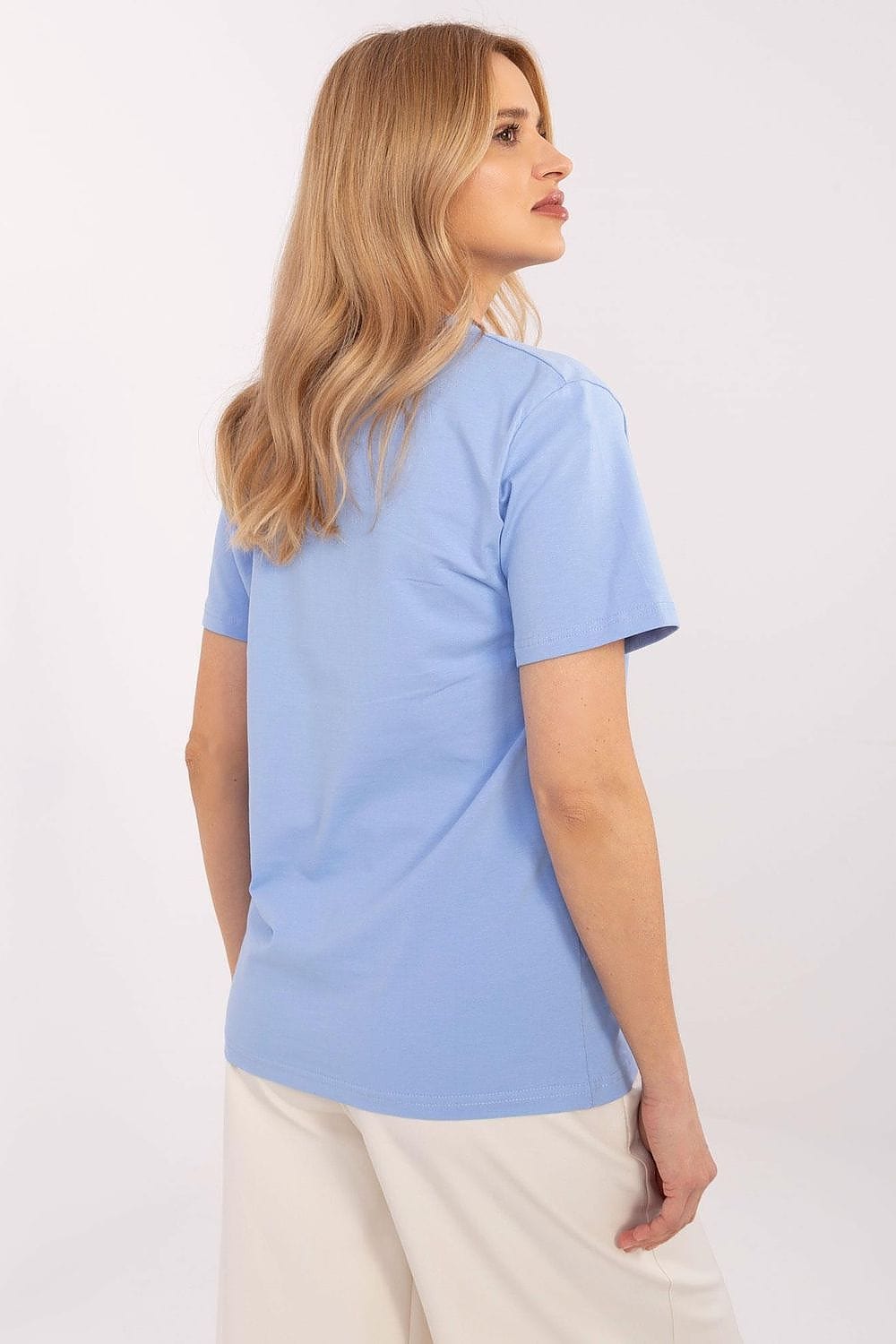 Chic Women’s Cotton Studded T-Shirt - ShalayeFashion