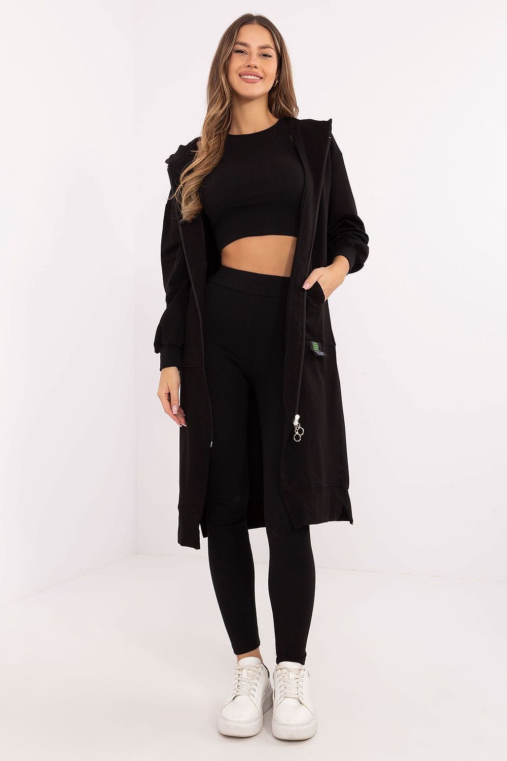 Chic Women’s Hoodie, Top & Leggings Set - ShalayeFashion