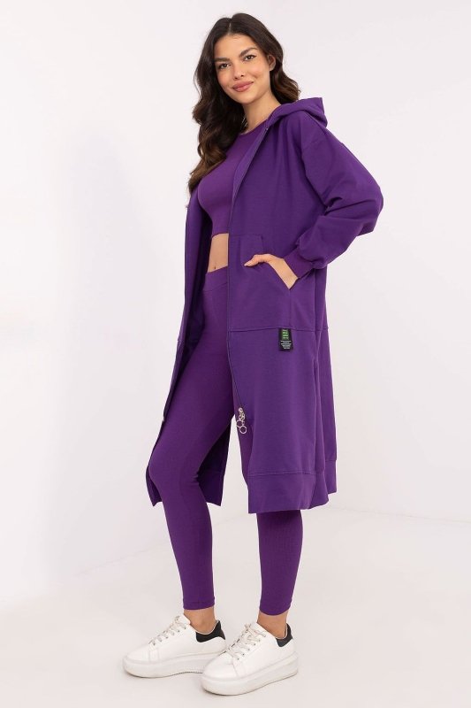 Chic Women’s Hoodie, Top & Leggings Set - ShalayeFashion