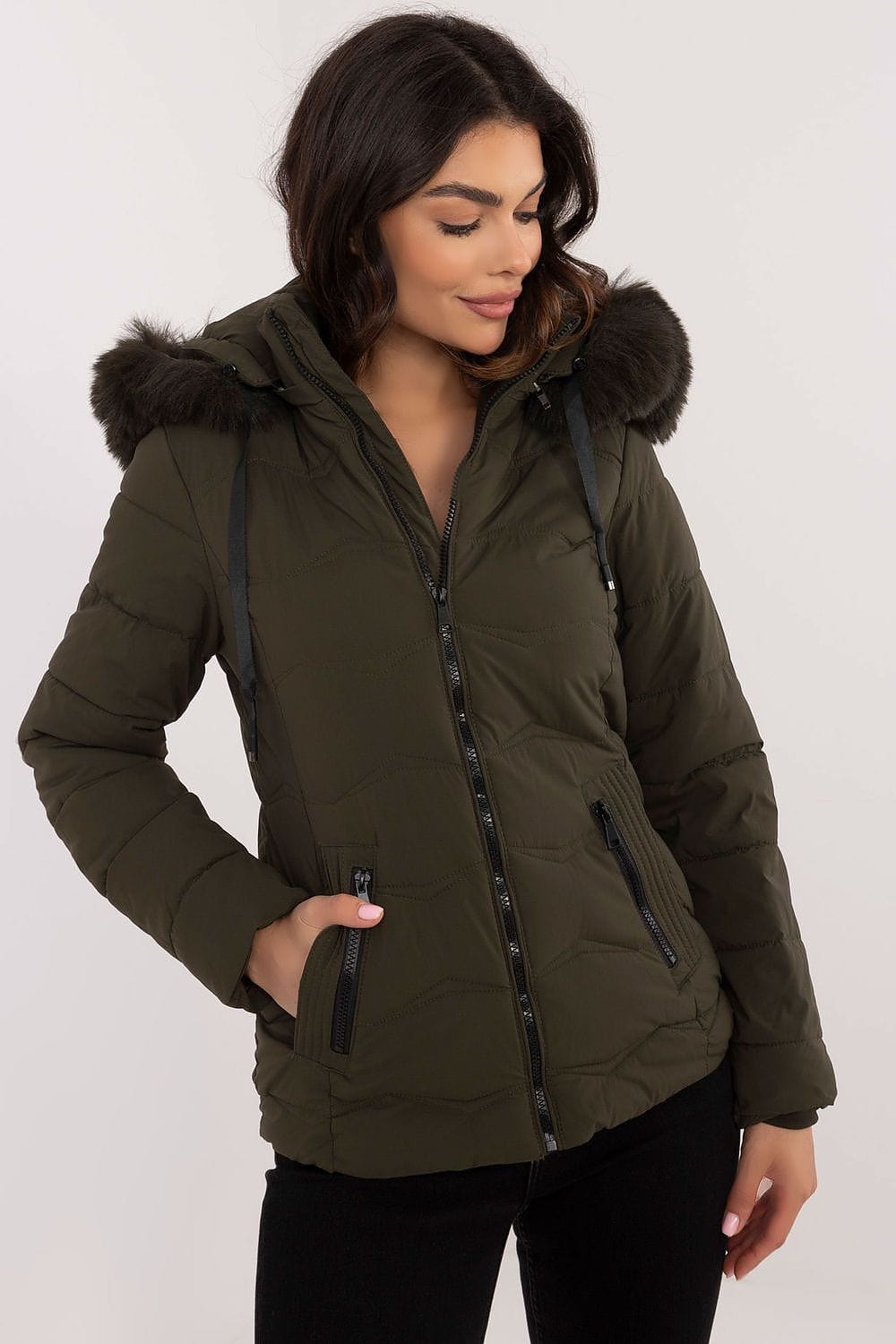 Chic Women’s Short Quilted Jacket - ShalayeFashion