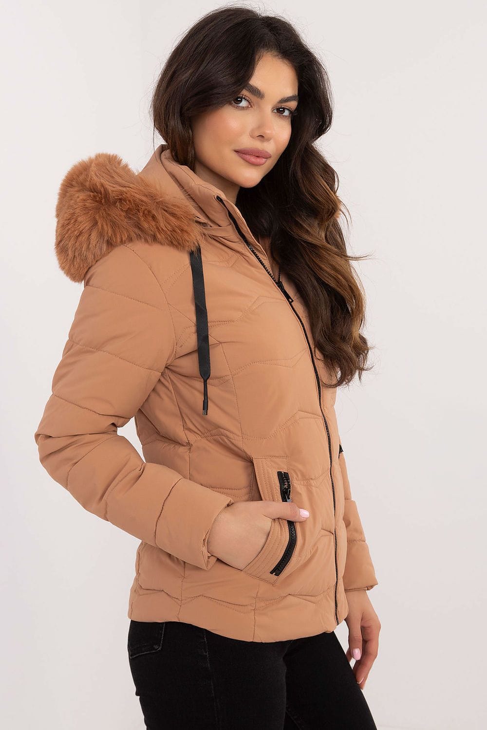 Chic Women’s Short Quilted Jacket - ShalayeFashion