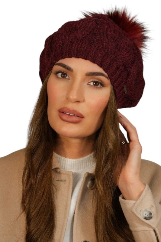 Chic Women’s Warm Knit Pom Pom Hat - ShalayeFashion