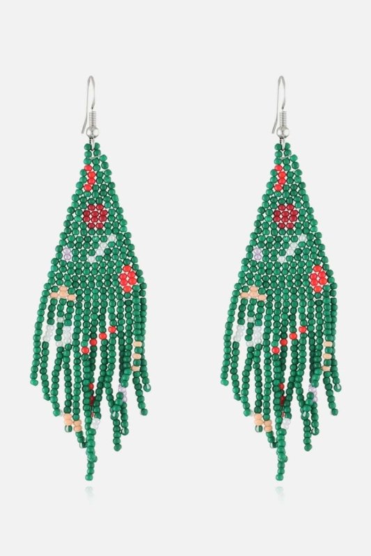 Christmas Beaded Earrings - ShalayeFashion