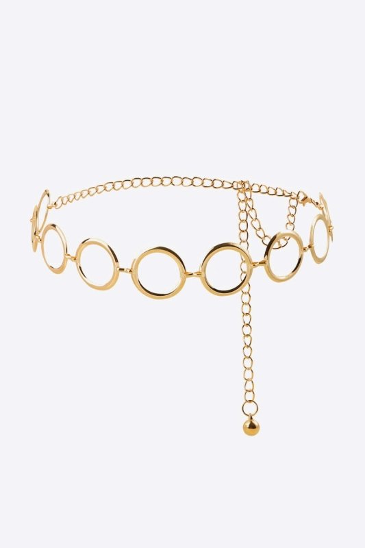 Circle Ring Chain Belt - ShalayeFashion