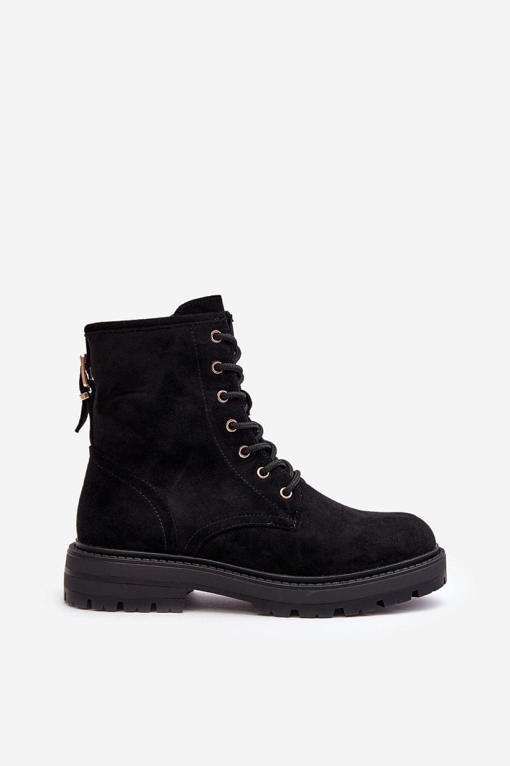 Classic Faux Suede Boots Women Platform - ShalayeFashion