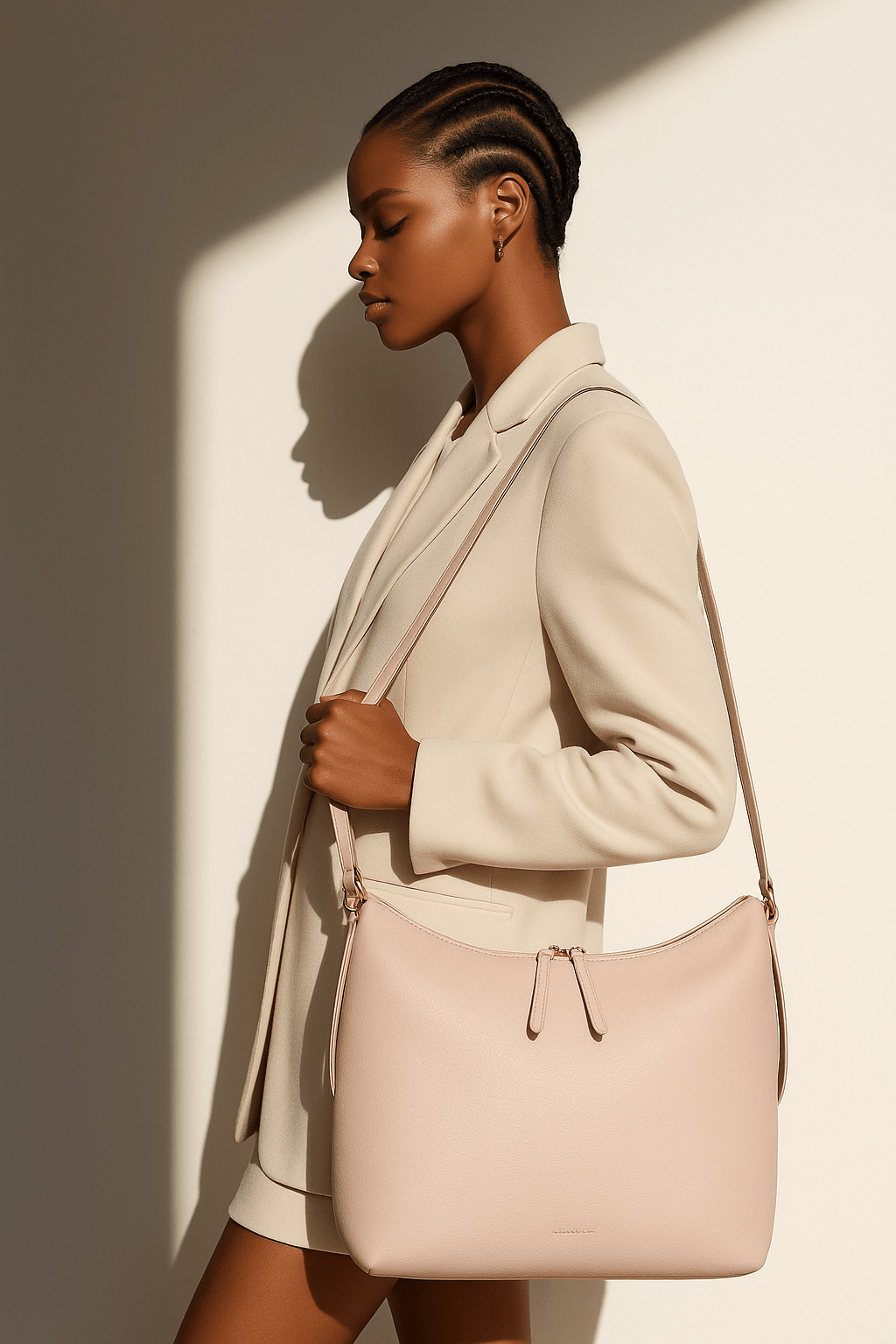 Coccinelle Designer Shoulder Bag Italian Leather - ShalayeFashion