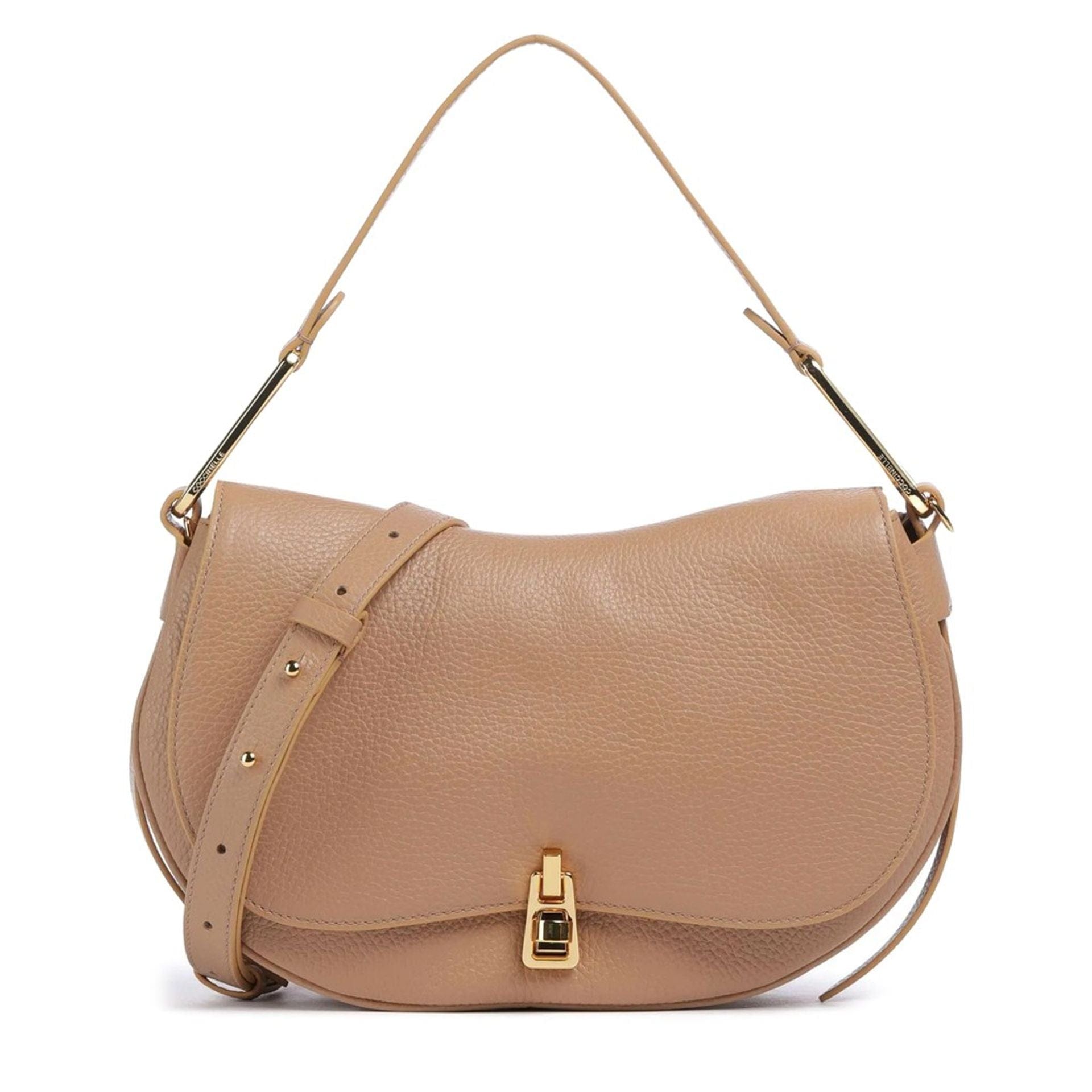 Coccinelle Designer Shoulder Bag Premium Italian Leather - ShalayeFashion