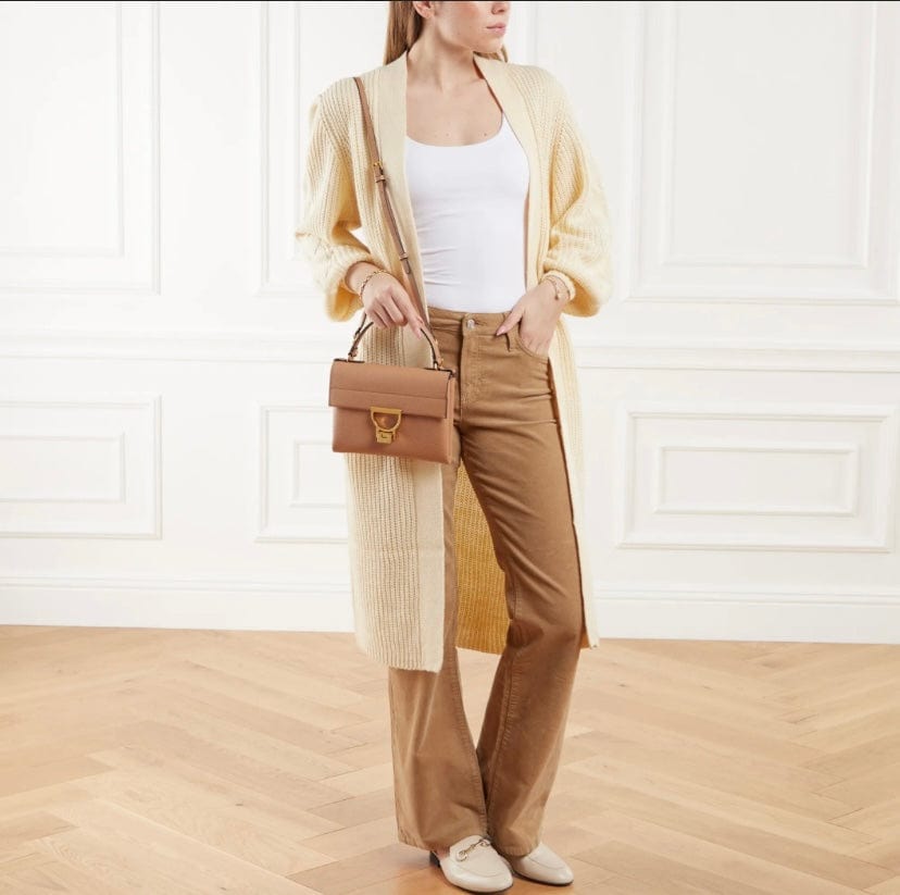 Coccinelle Elegant Handbag Italian Leather Design - ShalayeFashion