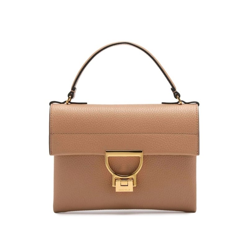 Coccinelle Elegant Handbag Italian Leather Design - ShalayeFashion