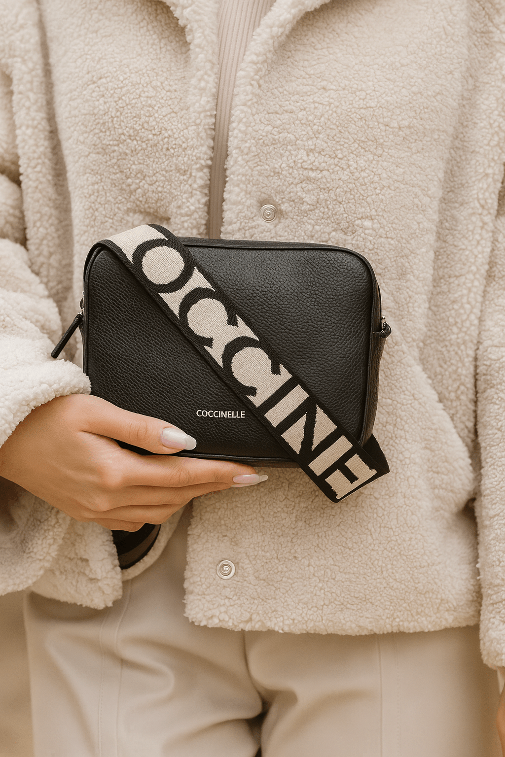 Coccinelle Genuine Italian Leather Bag - ShalayeFashion