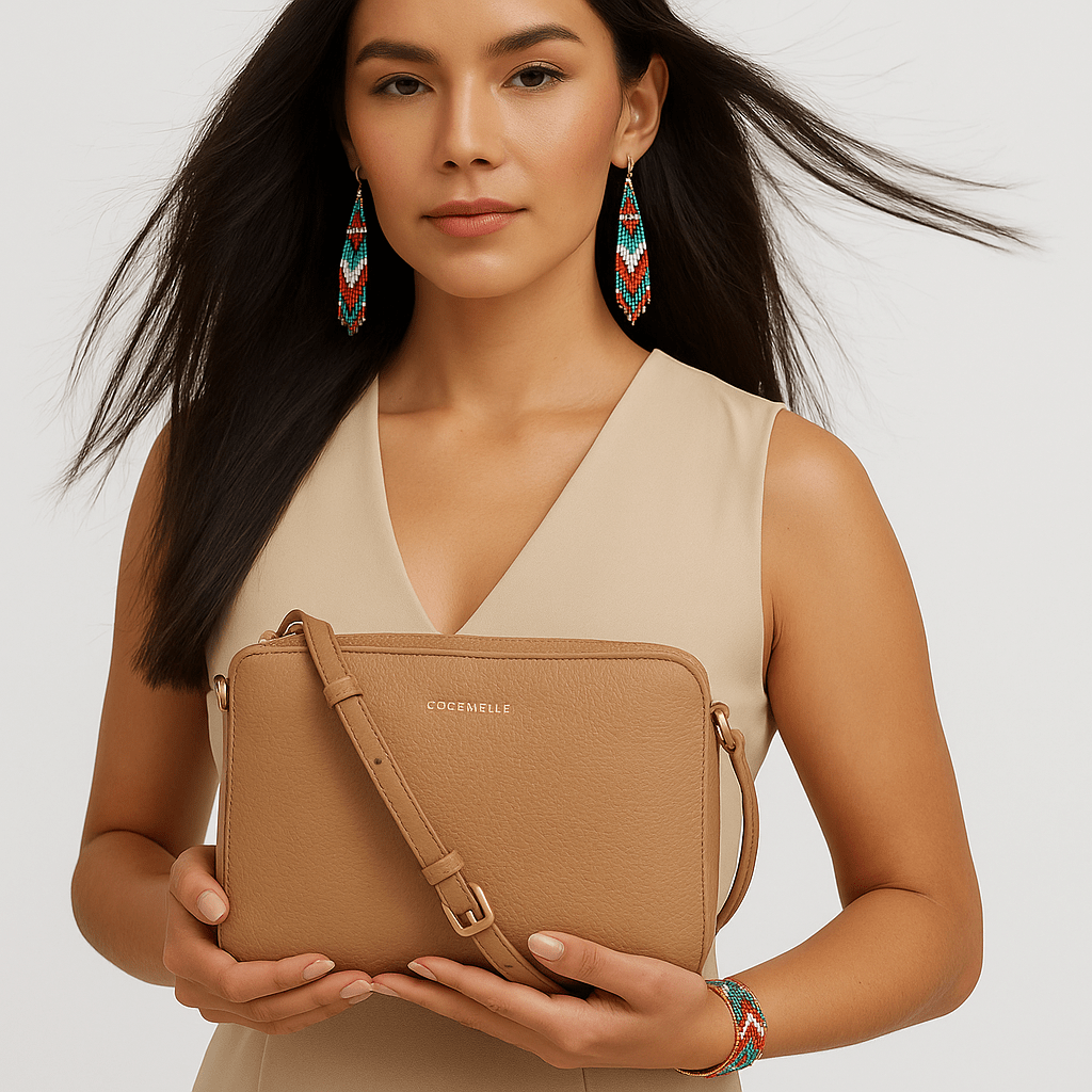 Coccinelle Luxury Crossbody Italian Leather - ShalayeFashion