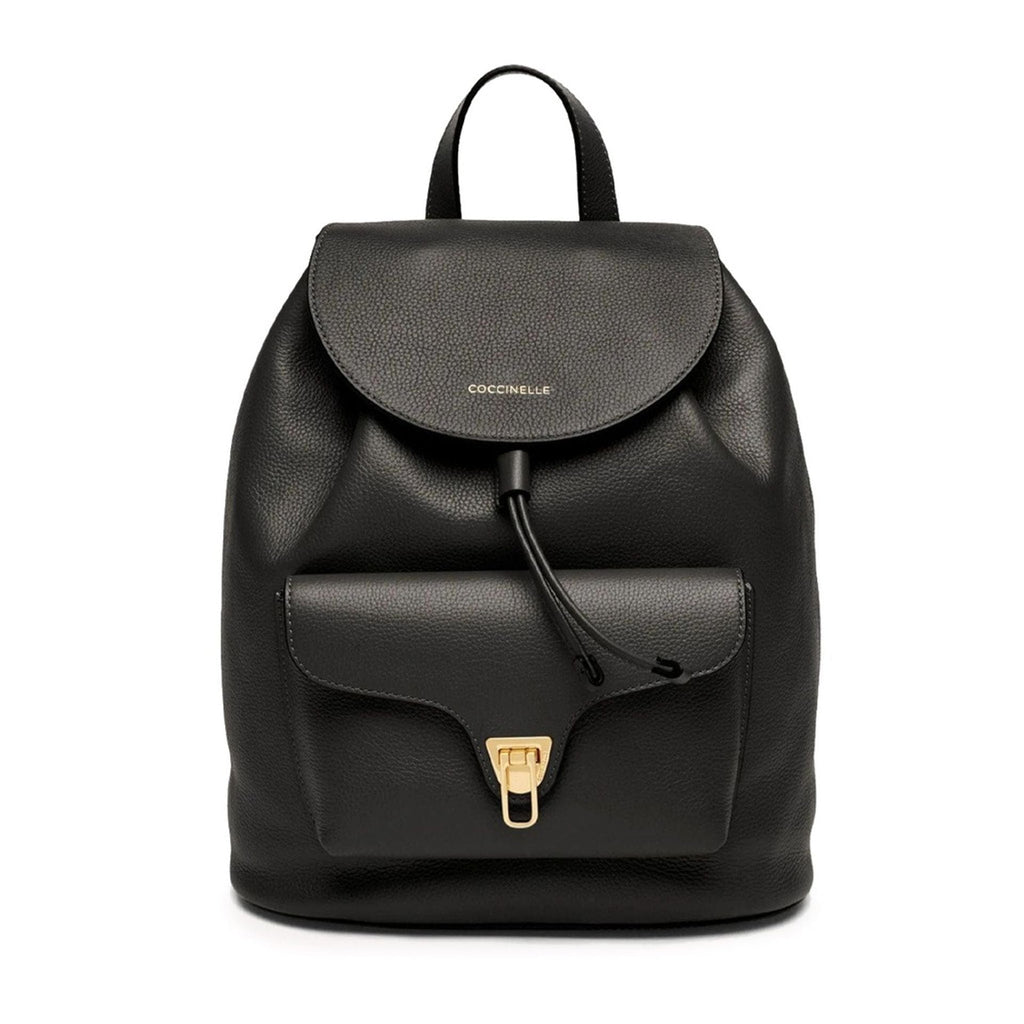Coccinelle Luxury Rucksack Italian Leather Backpack - ShalayeFashion